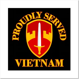 Proudly Served MACV Vietnam Posters and Art